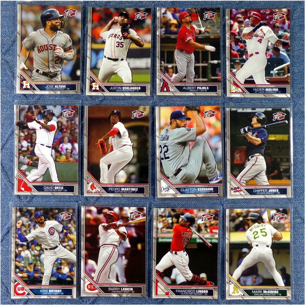 Baseball Card Lot: 2020 Topps Of The Class Inserts (12 Cards) MLB Stars & HOFers