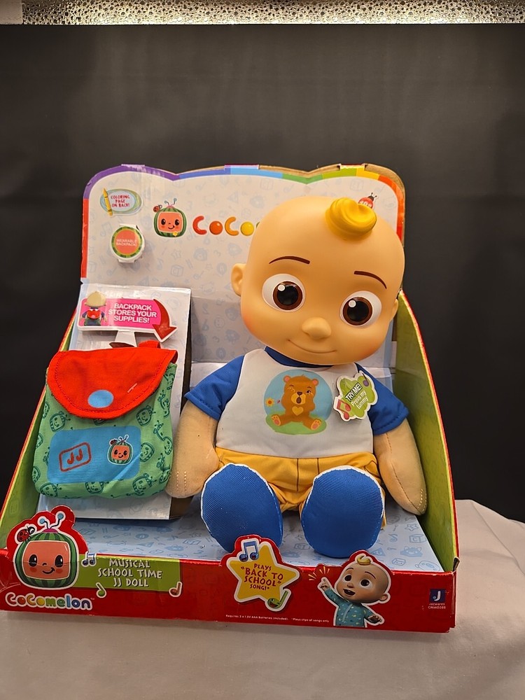 CoComelon Back to School JJ Doll New In Damaged Box-image