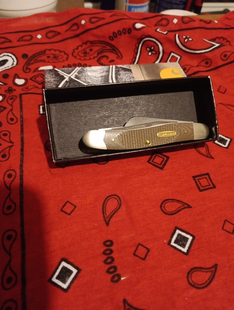 Carhartt XX Medium Stockman Case 10318 SS Earth Brown Limited Edition