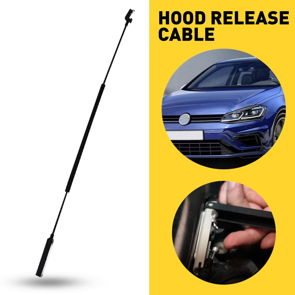 Hood Lock Latch Release Cable Fits for 2015-18 VW Golf & GTI & Golf Sportwagen M