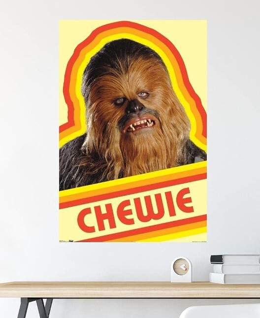 Trends International Star Wars Saga Chewbacca Wall Poster Premium Decoration for Fans