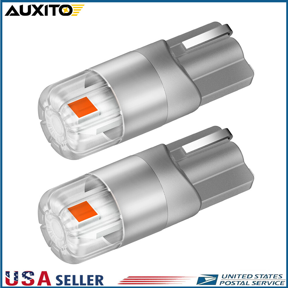 Pure Red T10 LED Inner Tail Light Bulbs Super Bright 2825 168 192 194 175 2821 M