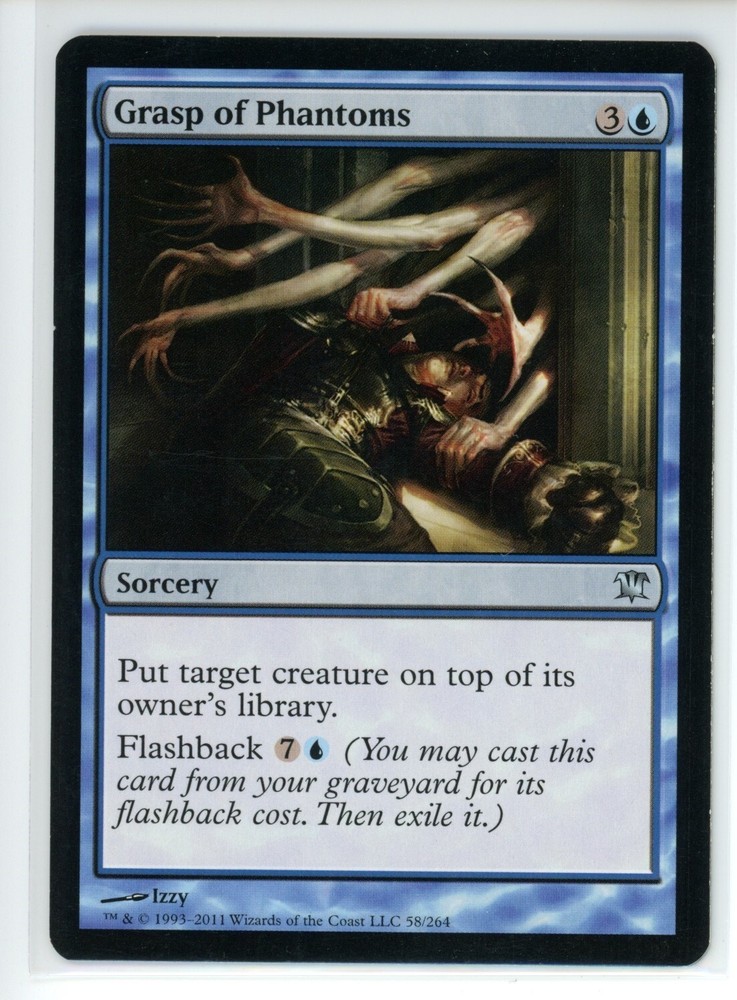 GRASP OF PHANTOMS Innistrad #58 NM MTG Card ISD Collectible Rare Spell