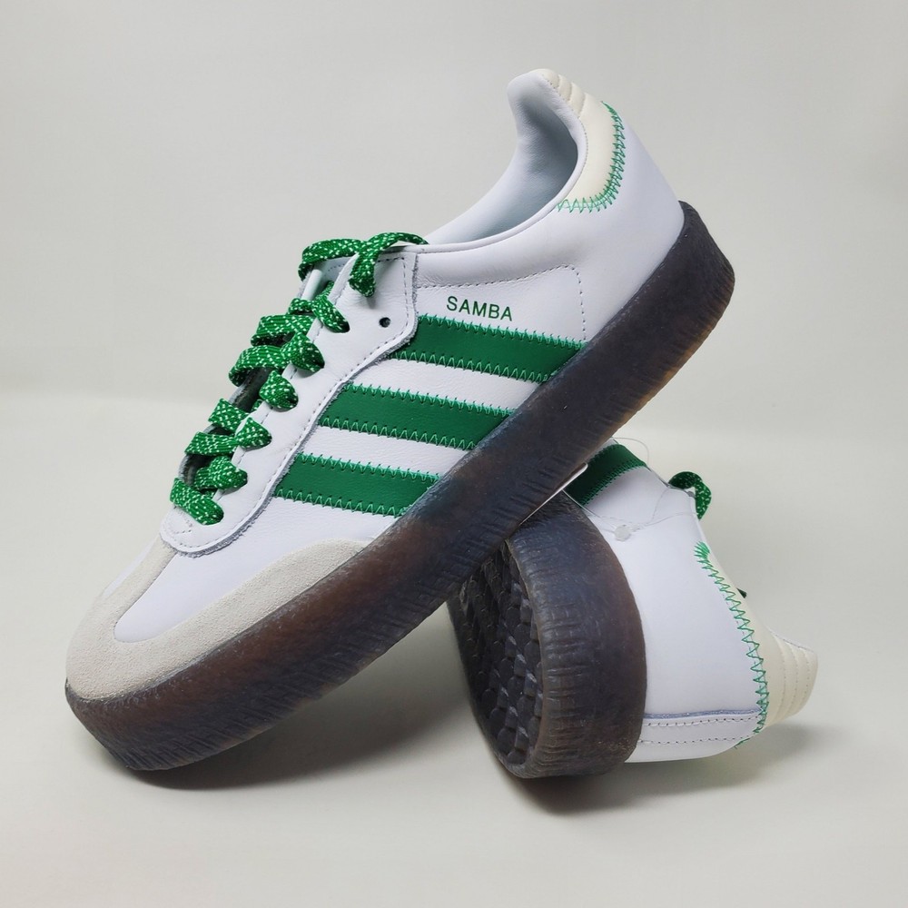 Adidas Originals Sambae Women’s Size 9 Shoes IE9105 White/Green