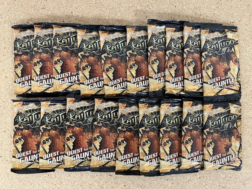 * Kaijudo Quest for the Gauntlet Booster Packs лот из 20