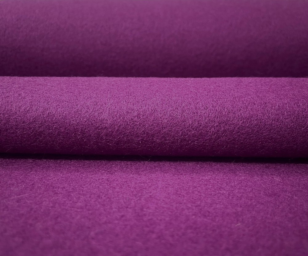 Bernhardt Focus Orchid Purple Wool Felt Upholstery Fabric 2.25 Yards Sale Ends 3/10