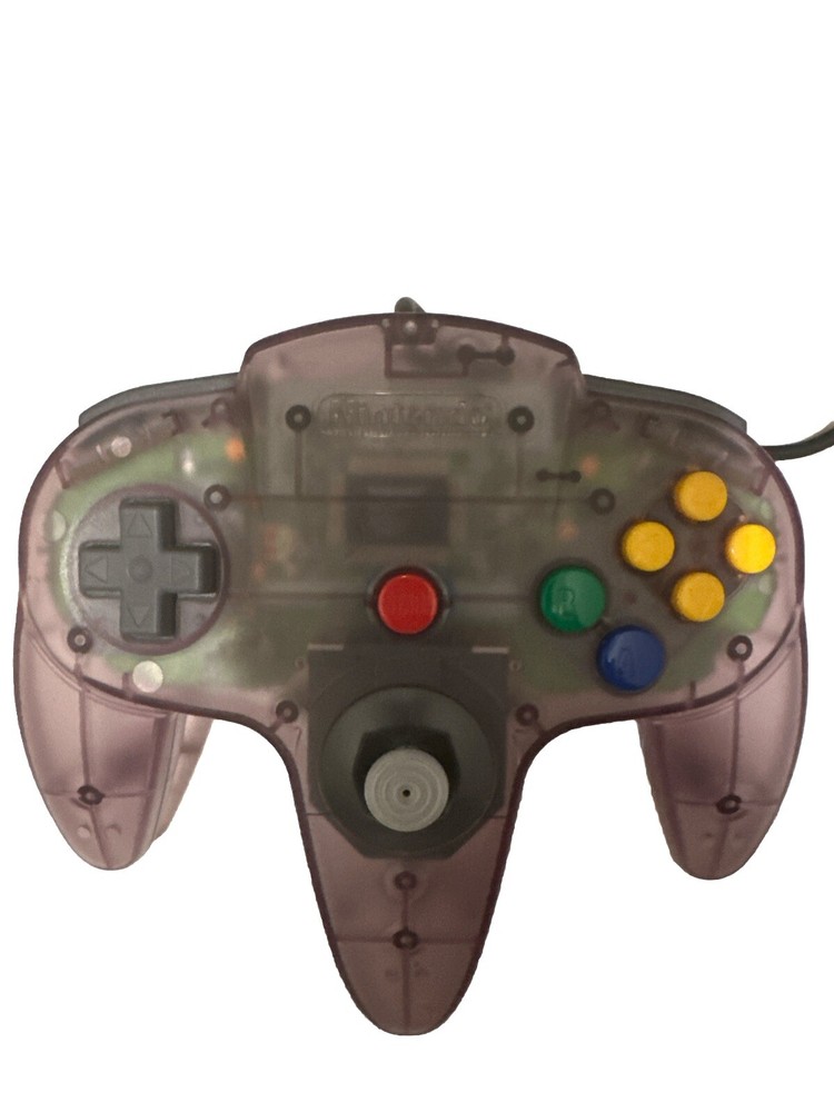 Nintendo 64 N64 Atomic Purple Controller NUS-005 Authentic Original OEM