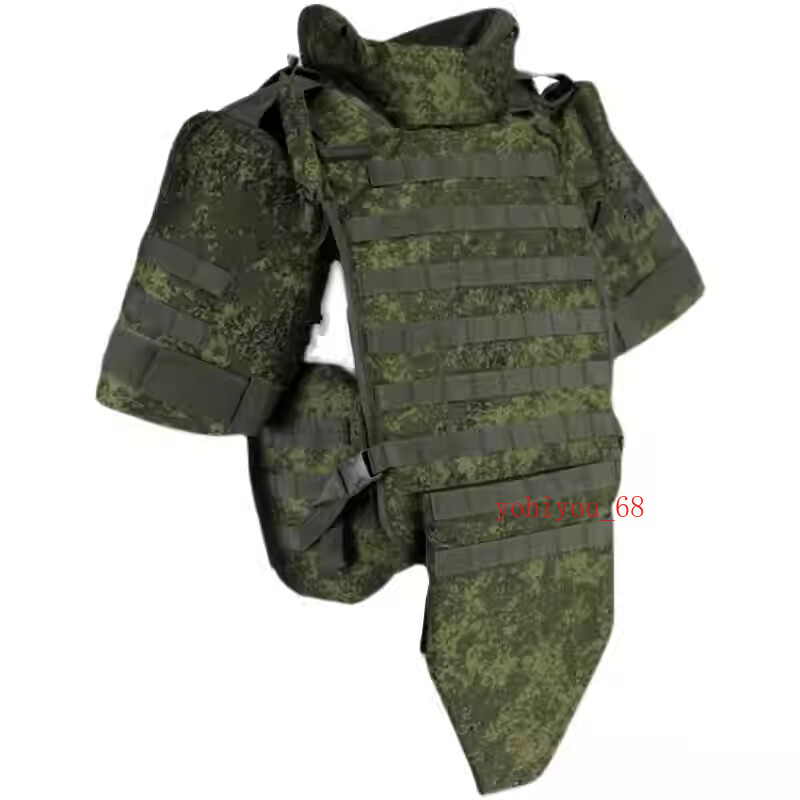 6B45 Body Armor Russian Tactical Vest Camouflage Warrior AK Shooter Sub- Bag Set