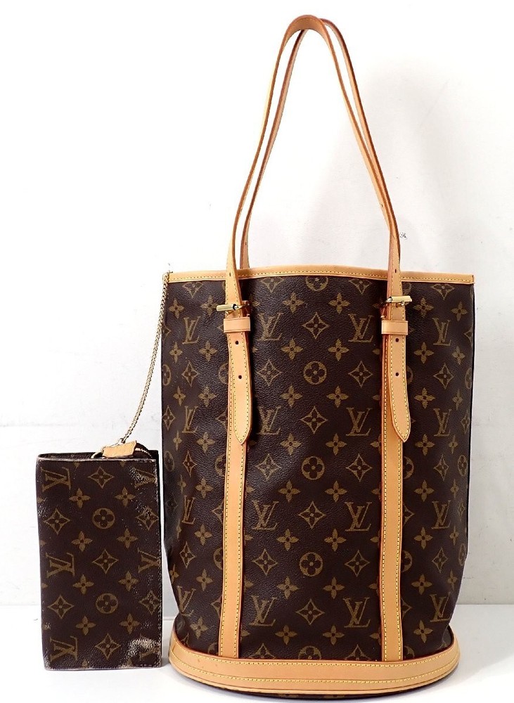 Louis Vuitton Monogram Bucket GM Tote Shoulder Bag 3534 677925