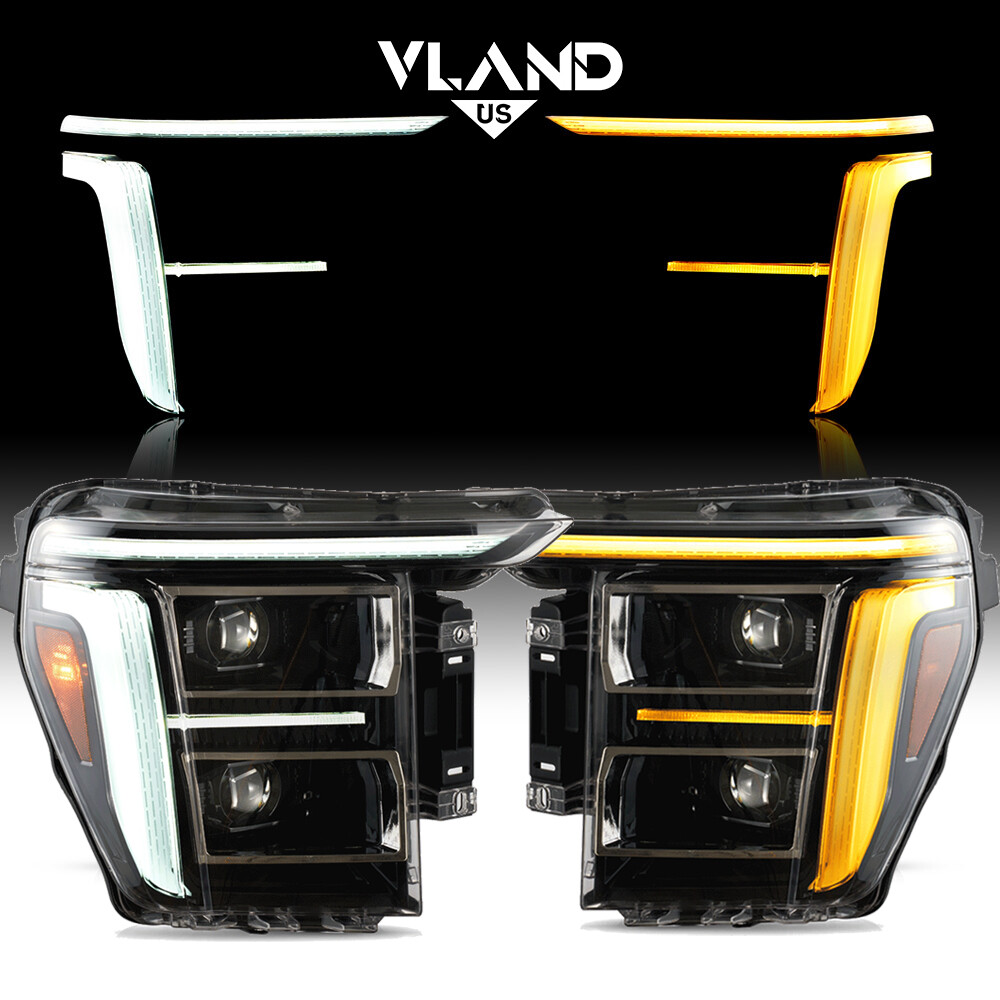 2021-2023 Ford F150 LED Headlights with Animation - Pair  