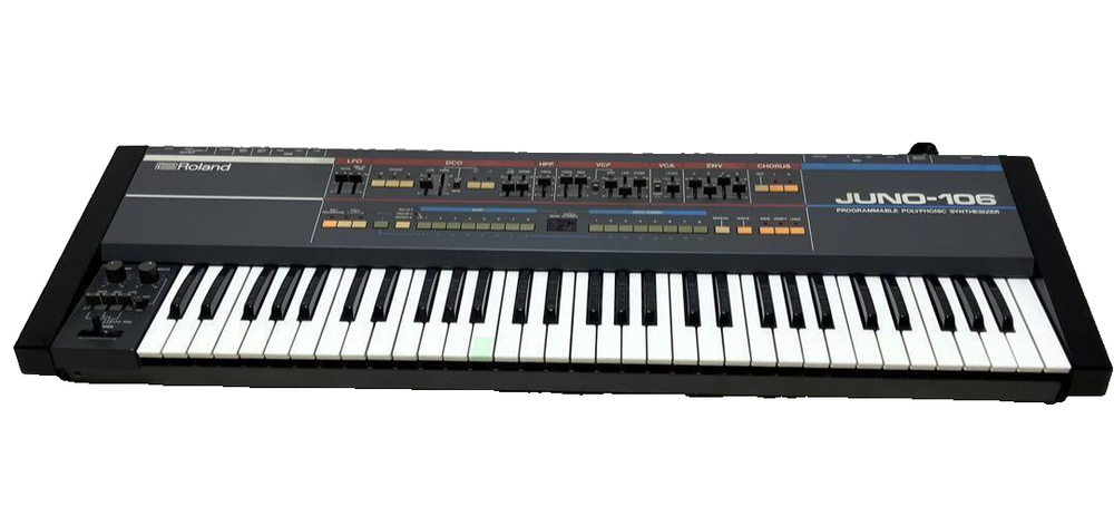 Roland JUNO106 Analog polyphonic synthesizer Rare Operation confirmed