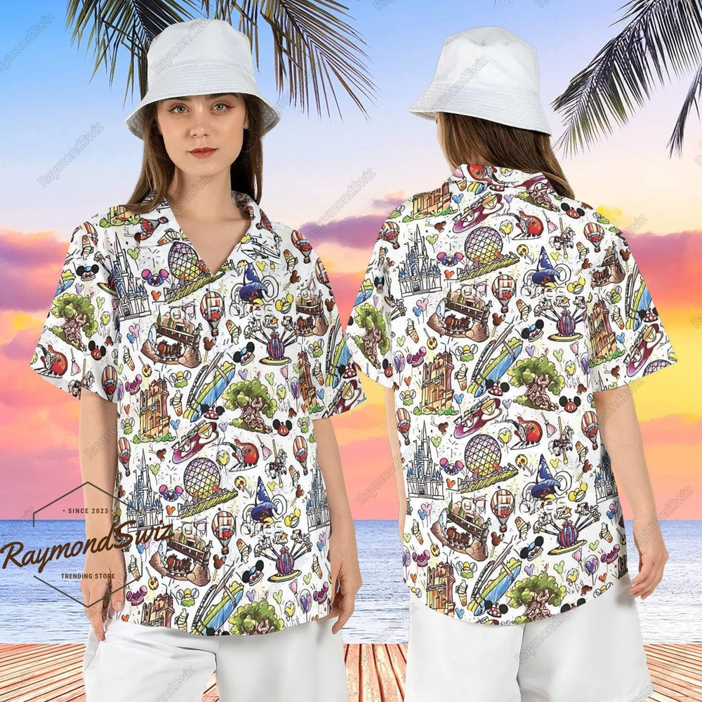 Halloween Mickey Disney Mouse 3D HAWAII SHIRT All Over Print Best Price US Size