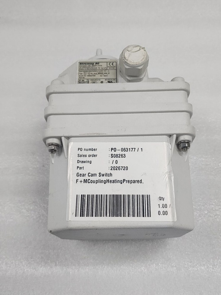 STROMAG AG 155527/60 GEAR WITH SWITCH 51_323_BM2Z_499_G