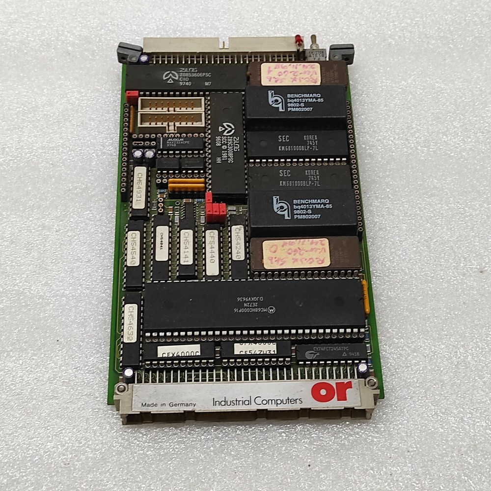OR INDUSTRIAL COMPUTER VCPU04-C16 PCB VCPU02 V5.X LS