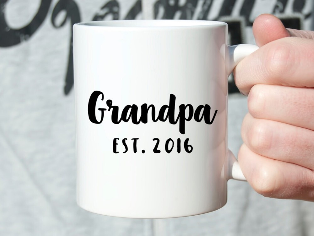 Birthday Gift Grandpa Gift Grandpa Mug Pregnancy Announcement Grandpa Pregnancy