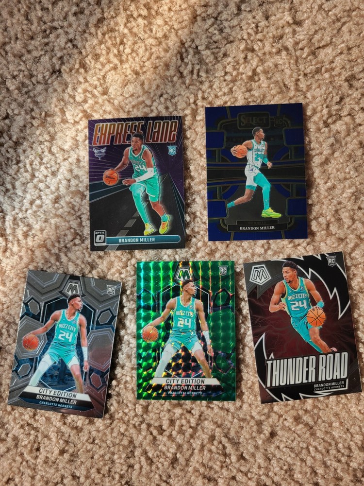 BRANDON MILLER ROOKIE MOSIAC 5 CARD LOT MINT
