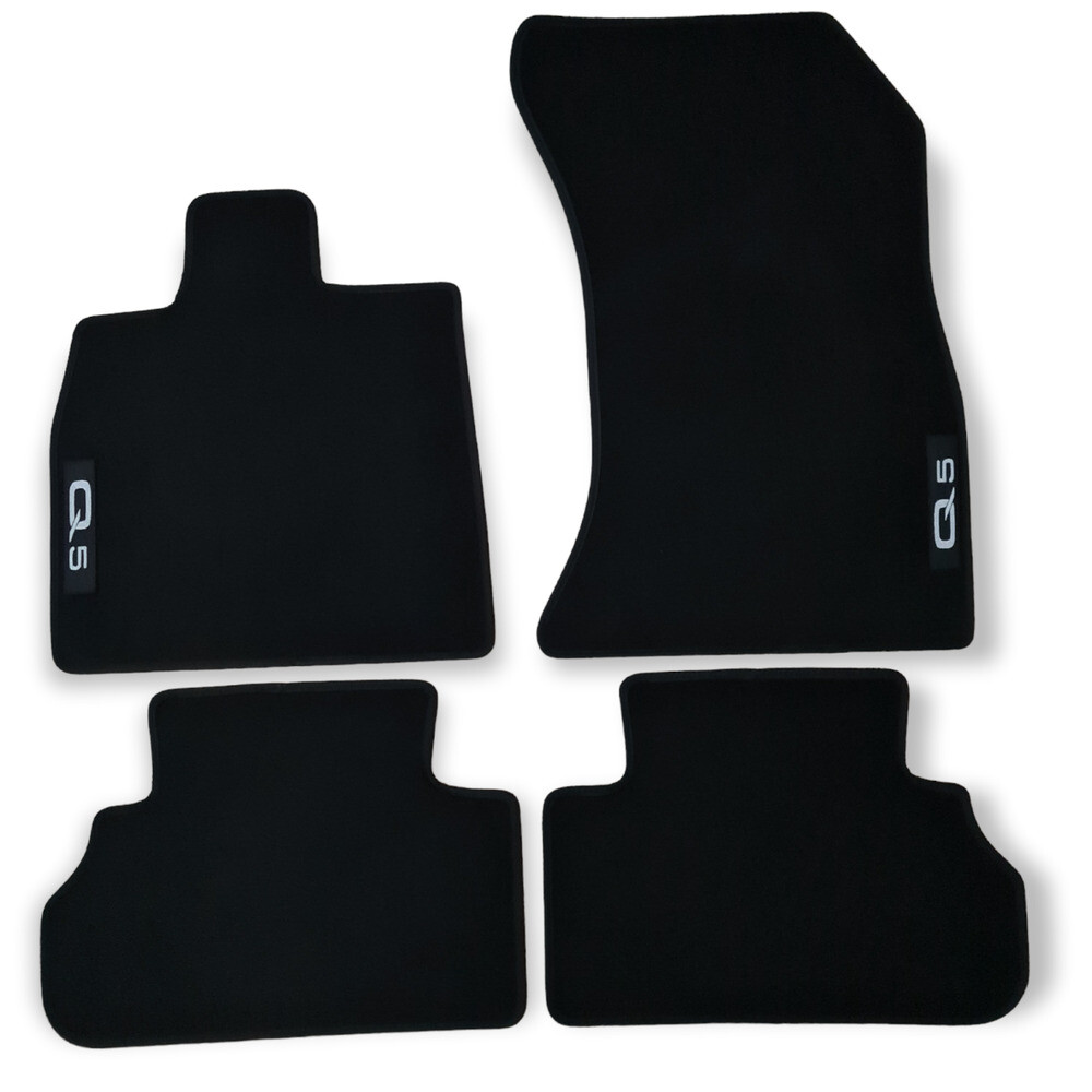 For Audi Q5 SQ5 FY Car Floor Mats Velour Waterproof Black Carpet Auto Liners New