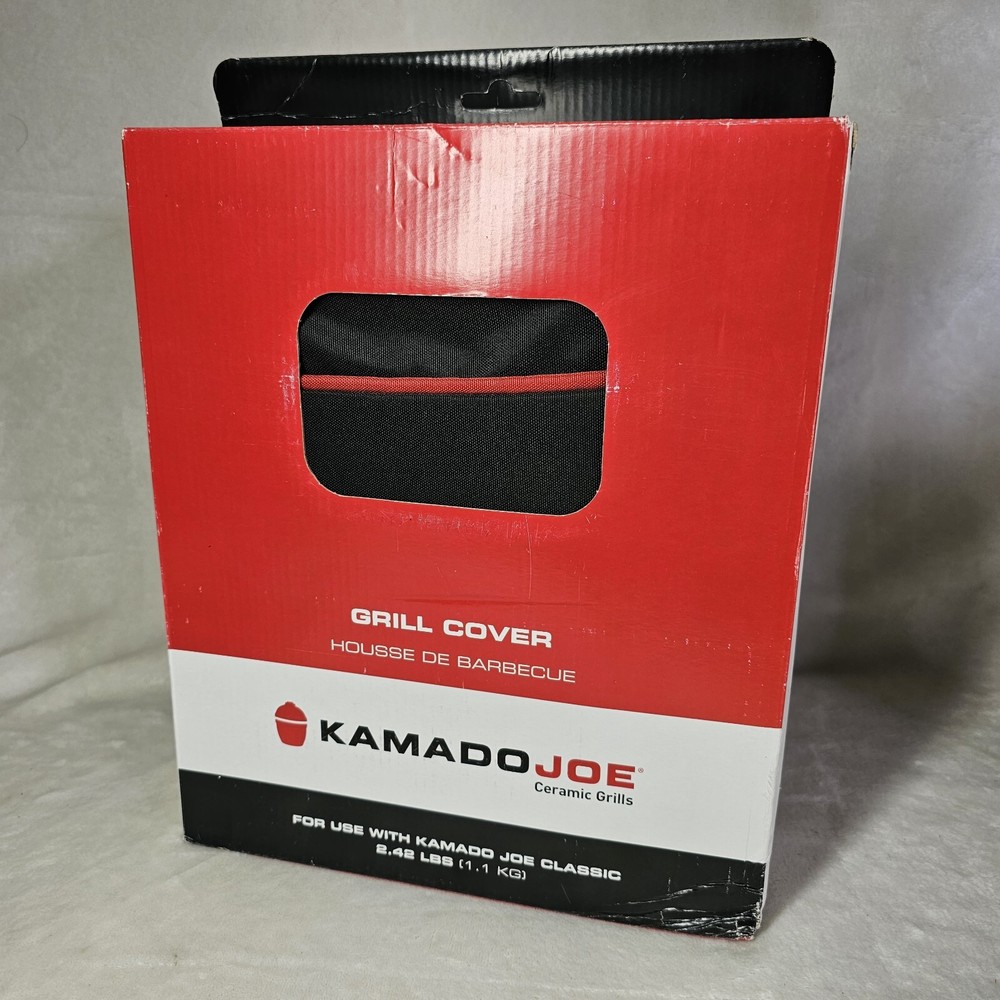 Kamado Joe Classic Grill Cover Black KJ-GC23BWFS Weatherproof Protection