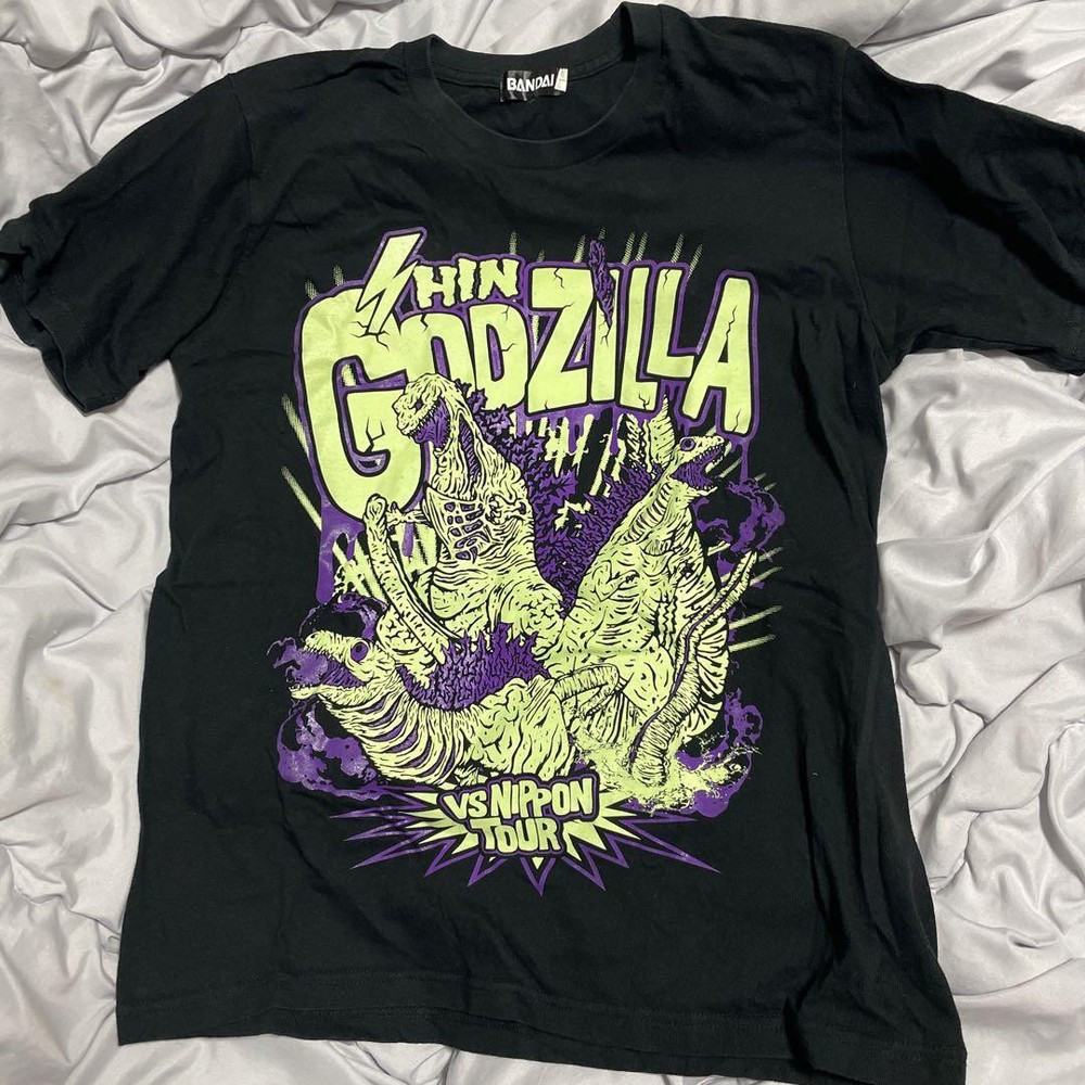Shin Godzilla T-Shirt L Size F/S-L411 from japan Rare  Good condition