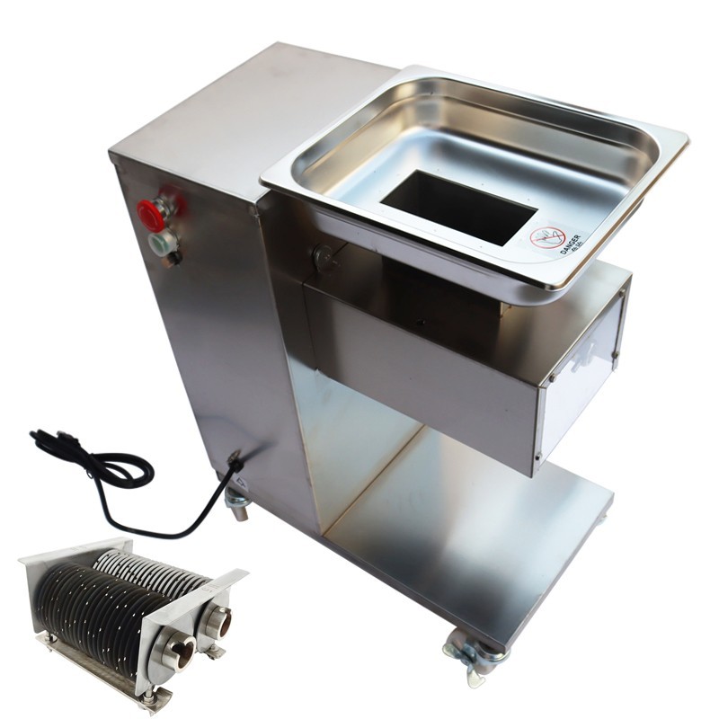 QE 5mm Meat Cutting Machine Cutter Slicer Commercial Meat Processing Equipment