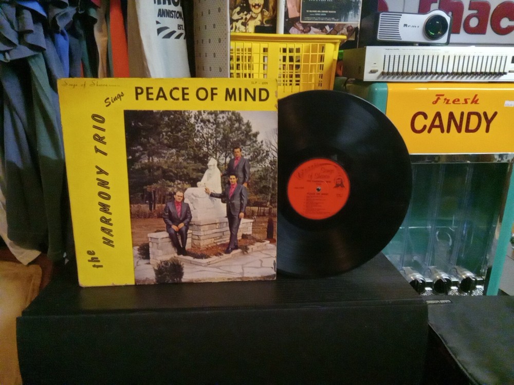 RARE  Anniston Alabama Local Southern Gospel The Harmony Trio Peace Of Mind