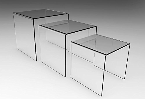 Set of 3 Display Riser Figurine Expos Tradeshow Display 5