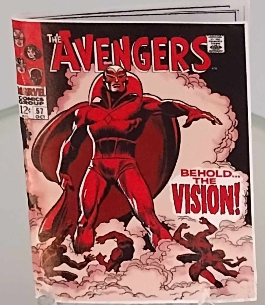 Мини 1968 МСТИТЕЛИ #57 ВИДЕНИЕ 1:6 размер 18 оригинальные страницы реплика комиксов