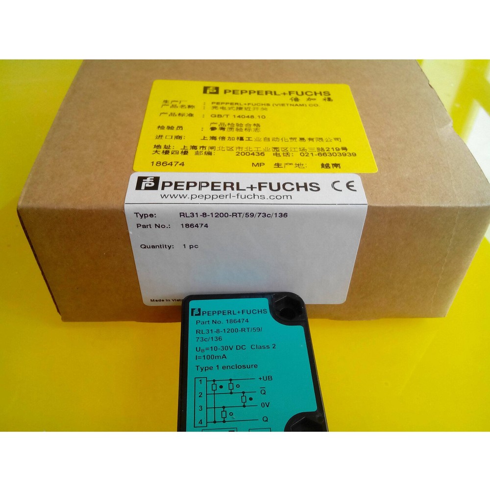 RL31-8-1200-RT/59/73C/136 For PEPPERL+FUCHS New Sensor Free Shipping
