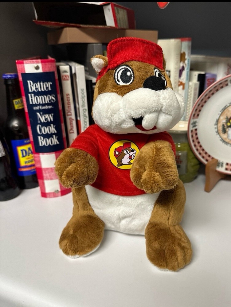 Buc-ees Beaver Mascot 12” Plush Bucky Wearing Shirt Bucees Stuffed Toy Jaag