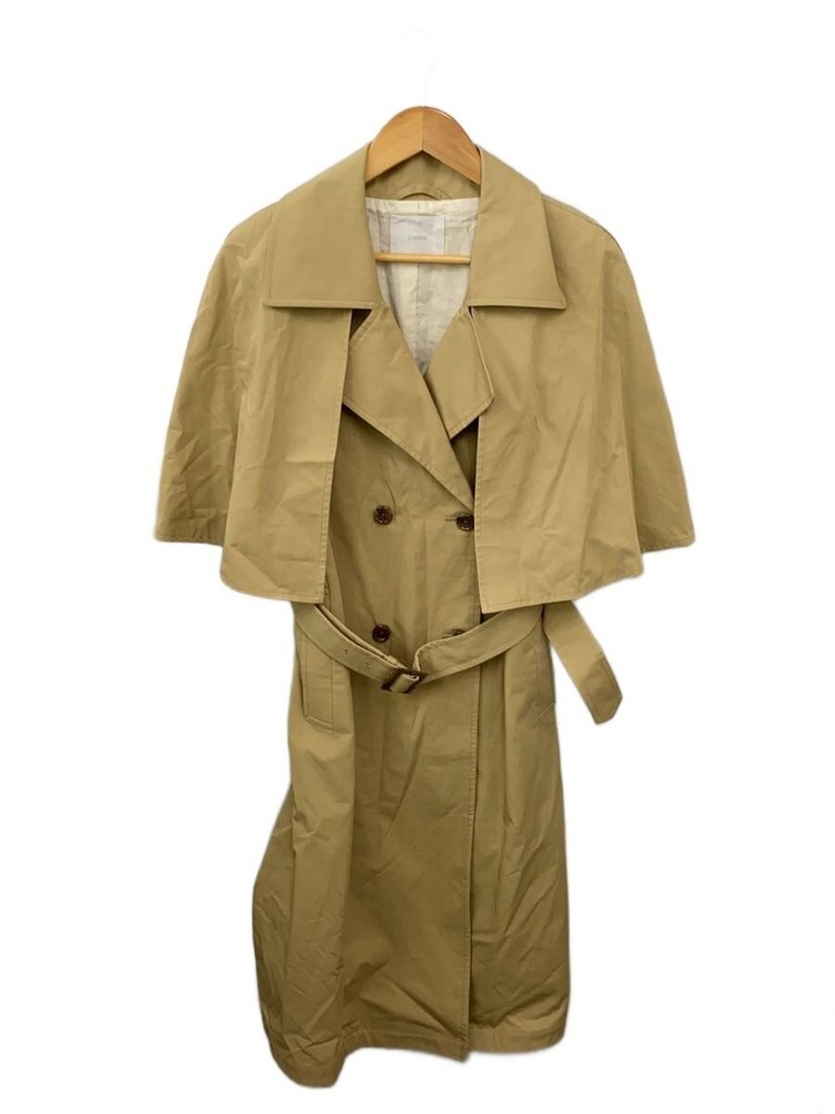 Liyoca Trench Coat/Free/Cotton/Brw/Plain/E5202  2274