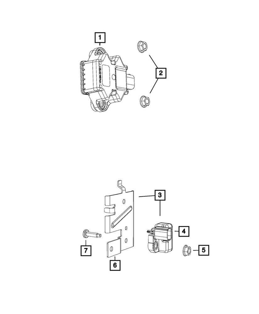 Genuine Mopar Dynamics Sensor 56029469AA
