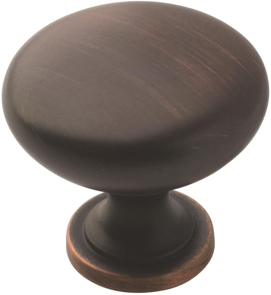 , Oil Rubbed Bronze | 1-1/4 Inch (32 Mm) Diameter | Edona | 1 Pack | Dra