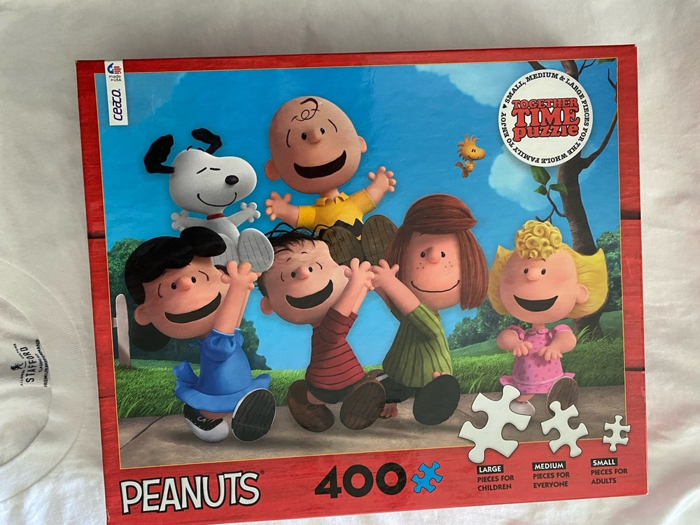 Peanuts Together Time 400-Piece Jigsaw Puzzle by Ceaco NOB