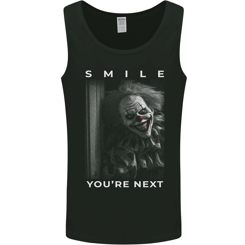 Your Next Horror Clown Halloween Mens Vest Tank Top