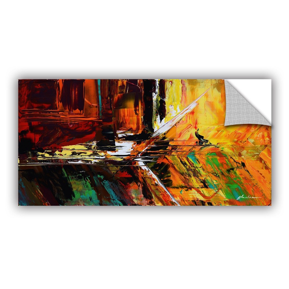 ArtAppealz Milen Tod 'Glitch' Removable Wall Art  Extra Large