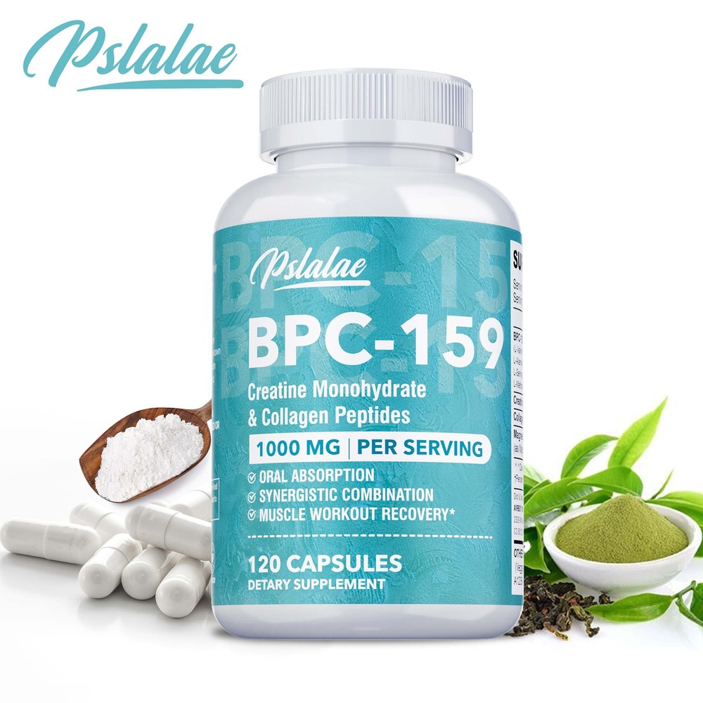 BPC-157 Peptide with Creatine Monohydrate and Collagen for Joint and Muscle Support