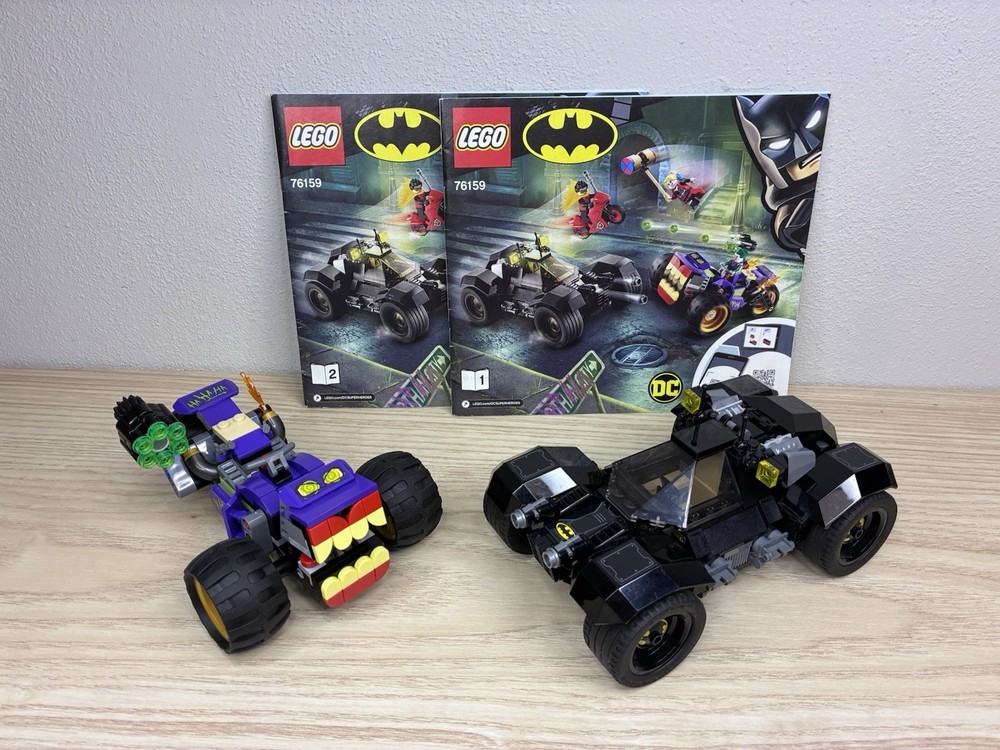 Lego Batman Jokers Trike Chase 76159 Building Kit with Instructions