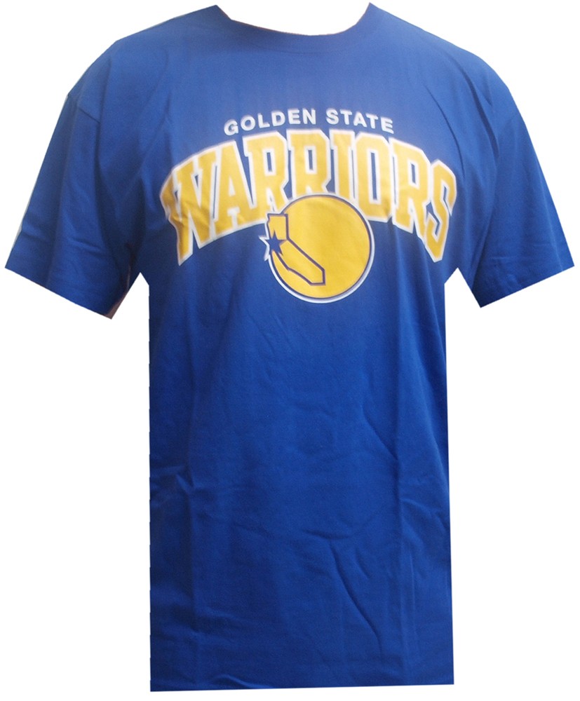 Mitchell & Ness NBA Golden State Warriors Team Arch Tee T-Shirt Mens New