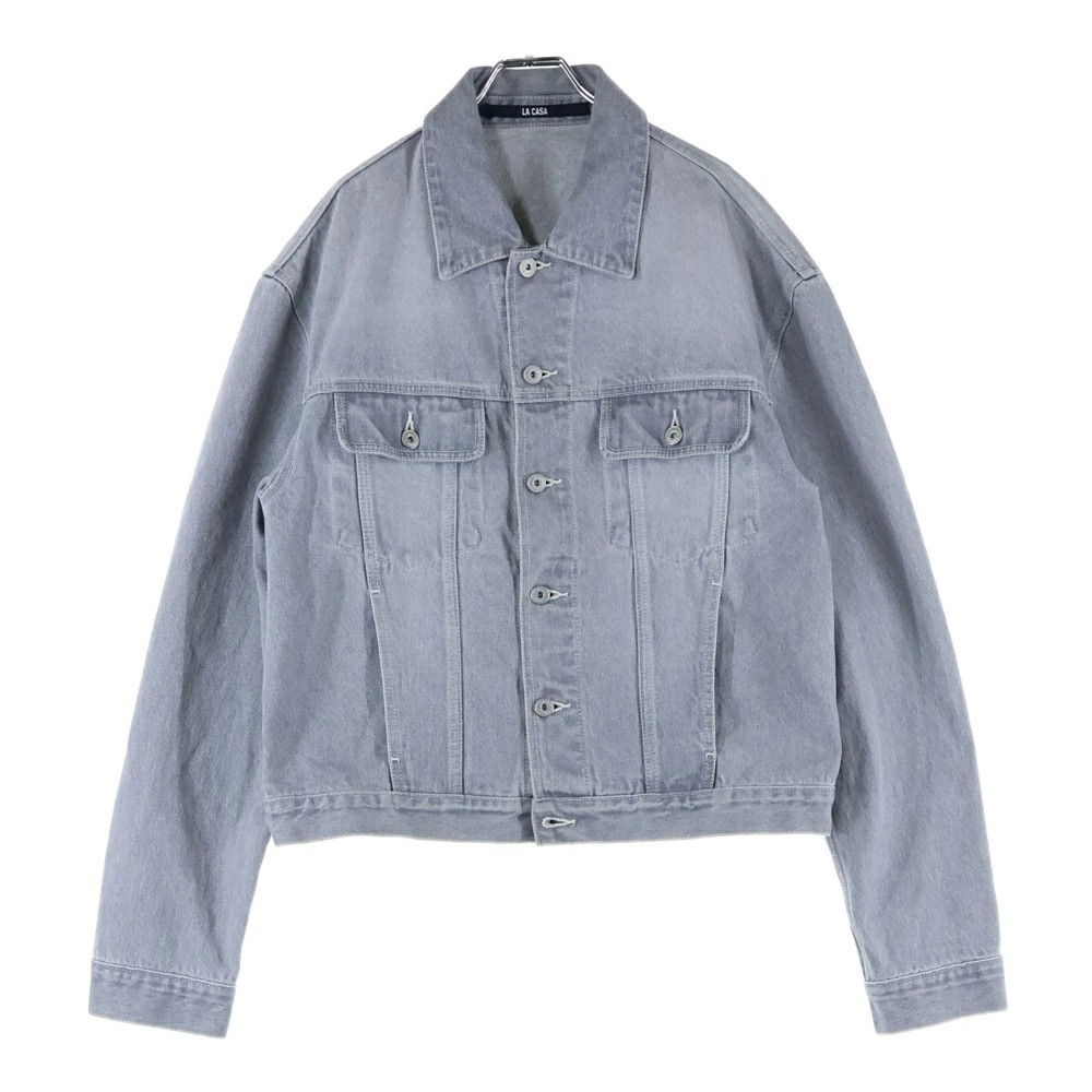 Jacquemus Size 46 24Aw La Veste De Nimes Jacket 246De027-1653-95A Denim