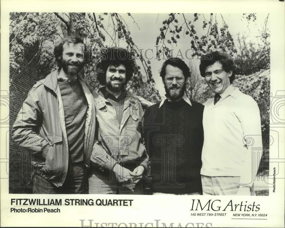 Press Photo Four Members of the Fitzwilliam String Quartet in portrait