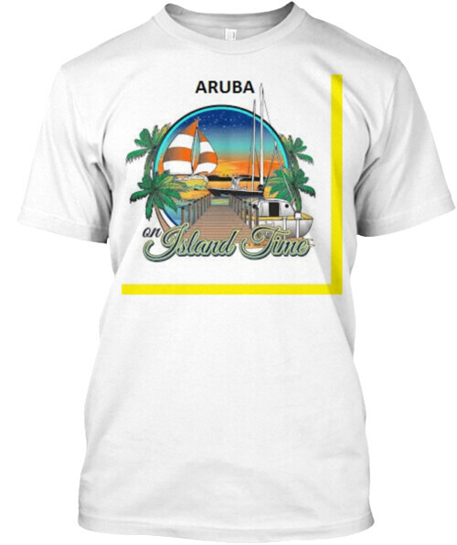 Aruba Island Time T-Shirt Made in the USA Size S to 5XL