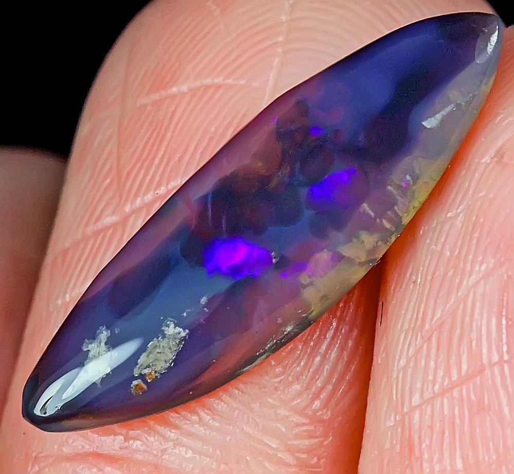2.4Ct Natural Australian Lightning Ridge Opal Cab PWS309