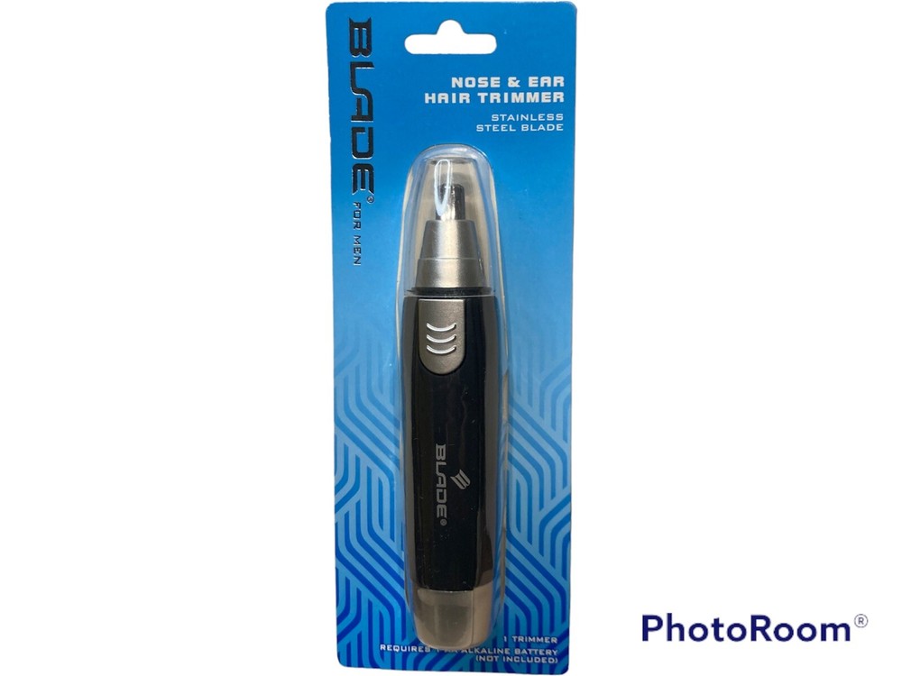 Men's Cordless Nose & Ear Hair Trimmer with Stainless Steel Blade by Blade Grooming