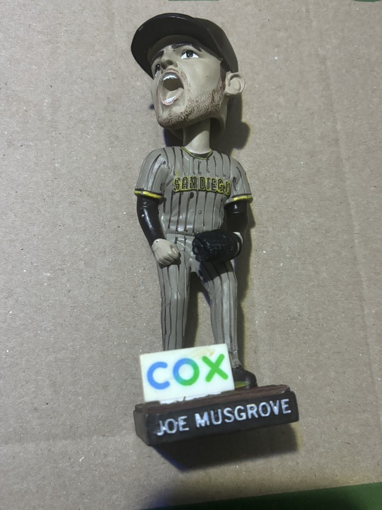 San Diego Padres Joe Musgrove Bobblehead Baseball MLB No Hitter Souvenir no box