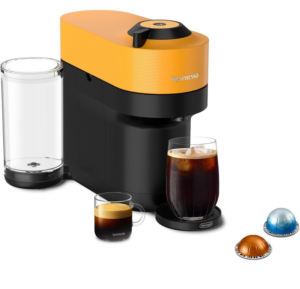 Nespresso DeLonghi Mango Yellow Espresso Machine