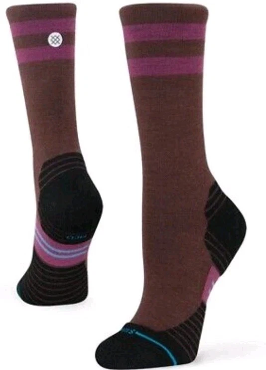 Performance Merino Wool Blend Light Cushion Socks for Women Medium 8-10.5