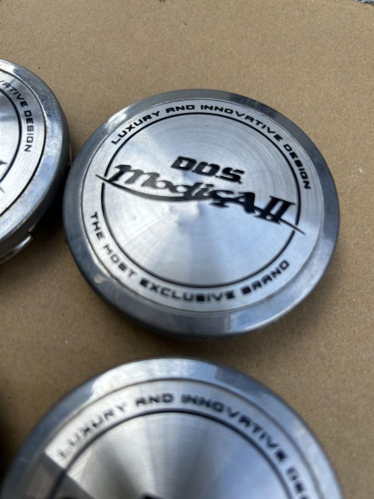 DOS Wheel Center Cap 2-Piece Set Alloy Wheel Cover Replacement