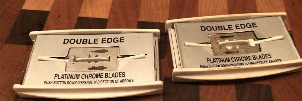 Platinum Chrome  Generic Double Edge Razor Blades