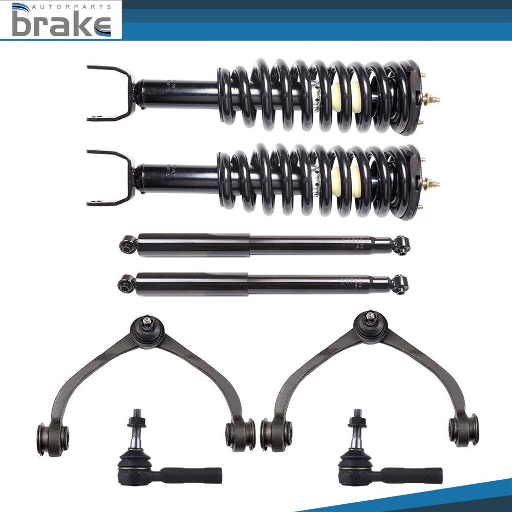 8pcs Complete Control Arm and Strut Suspension Kit for Dakota Raider 2WD Only