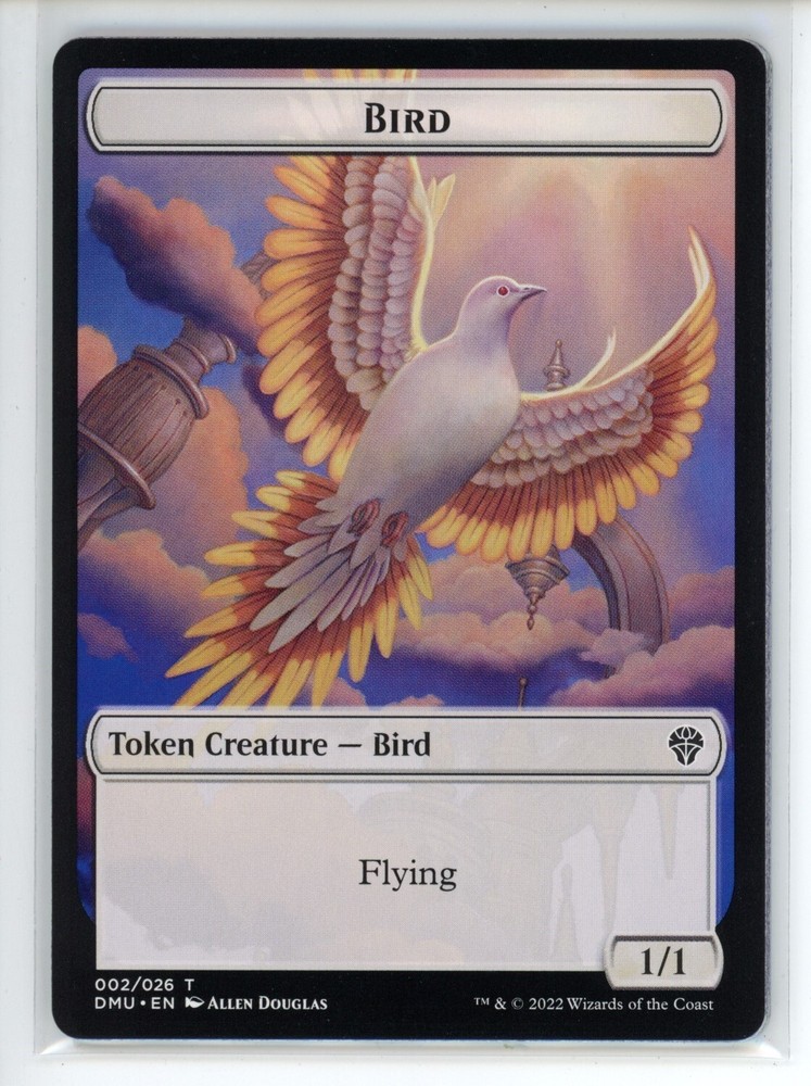 BIRD TOKEN (002) Dominaria United #2 DMU(NM+)(MTG)